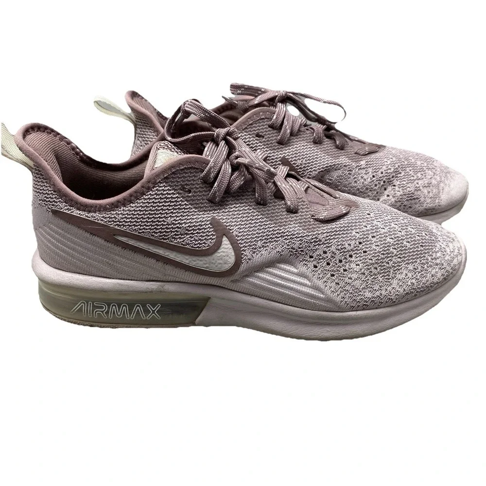 Nike Air Max Sequent 4 Women 7.5 Running Shoes PINK Athletic Jogging Sneaker - Picture 2 of 9